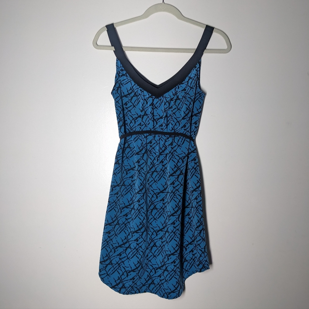 Petticoat Alley Turquoise and black dress